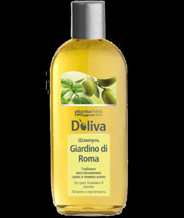 Doliva Шампунь Giardino di Roma для сухих и ломких волос, 200 мл