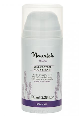 Nourish Успокаивающий крем для тела, для чувствительной кожи Relax Body Cream Nourish, 100 мл