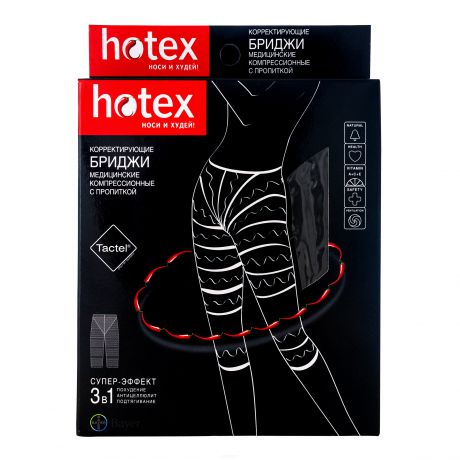 Hotex Бриджи Нotex (2 цвета), 1 шт, черные