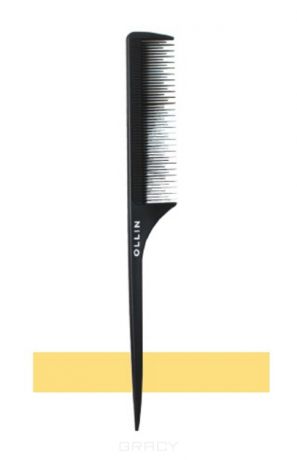 OLLIN Professional Расчёска с хвостиком и зубчиками разной длины, 24 см