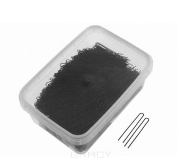 Sibel Шпильки черные гладкие 45 мм, 500 гр