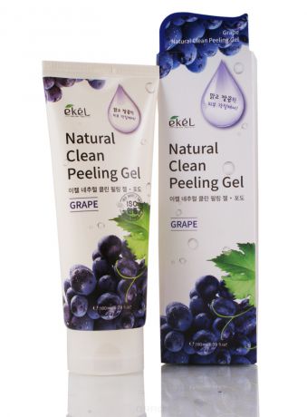 Ekel Пилинг-скатка с экстрактом винограда Grape Natural Clean Peeling Gel, 180 мл