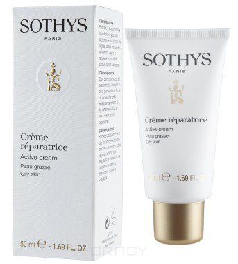 Sothys Крем Oily Skin восстанавливающий активный для жирной кожи, 50 мл