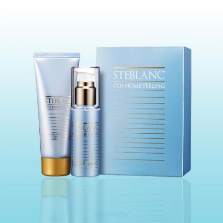 Steblanc Двухфазный пилинг для лица CO2 Home Peeling Collagen Firming, 50 + 50 мл 36EA