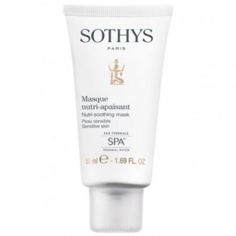 Sothys Успокаивающая питательная SOS-маска для чувствительной кожи, 50 мл