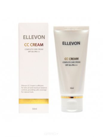 Ellevon СС крем многофункциональный CC Cream SPF 50, 50 мл