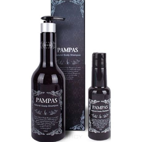 Pampas Шампунь против выпадения волос Natural Scalp Shampoo, 170 мл