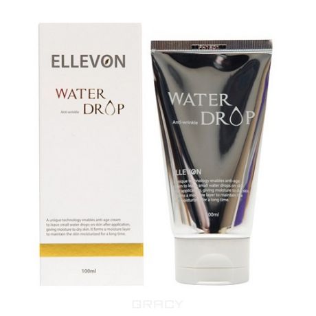 Ellevon Крем для лица антивозрастной увлажняющий Water Drop, 100 мл