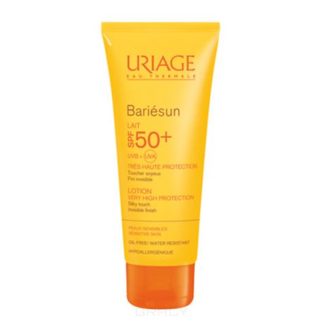 Uriage Солнцезащитное молочко для лица и тела SPF50+ Bariesun
