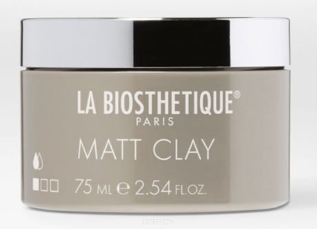 La Biosthetique Структурирующая и моделирующая паста для матовых образов Style Matt Clay, 75 мл