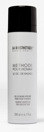 La Biosthetique Успокаивающий гель для идеально гладкого бритья Methode Pour Homme Le Gel de Rasage, 200 мл