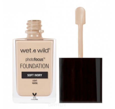 Wet n Wild Тональная основа Photo Focus Foundation, 30 мл (5 тонов), 30 мл, E365c soft beige