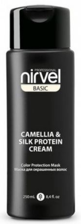 Nirvel Маска-блеск для окрашенных волос с экстрактом Камелии и протеинами Mask-Shine Color Protection Camellia& Silc Protein, 5 л