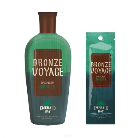 Emerald Bay Крем для загара с натуральным бронзатором и ДГА для загорелой кожи Bronze Voyage, 15 мл