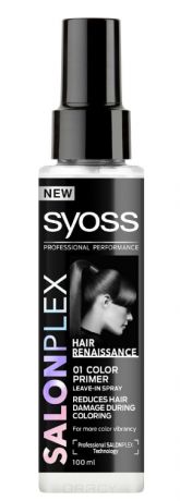 Syoss Праймер для защиты волос перед окрашиванием SalonPlex, 100 мл