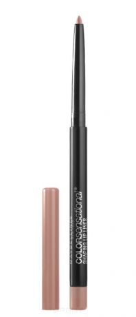 Maybelline Карандаш для губ Color Sens, (8 оттенков), Карандаш для губ Color Sens, (8 оттенков), 10 Деликатный шепот