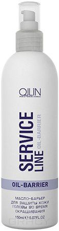 OLLIN Professional Масло-барьер для защиты кожи головы во время окрашивания Oil-Barrier, 150 мл, 30 мл