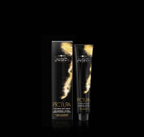 Hair Company Inimitable Color Pictura Мягкая крем-краска Coloring Soft Cream, 100 мл, 7.44 Русый медный интенсивный, 100 мл