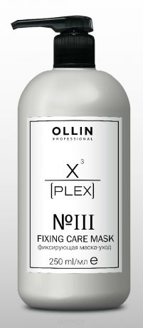 OLLIN Professional Фиксирующая маска-уход X-PLEX №3 Fixing Care Mask, 100 мл