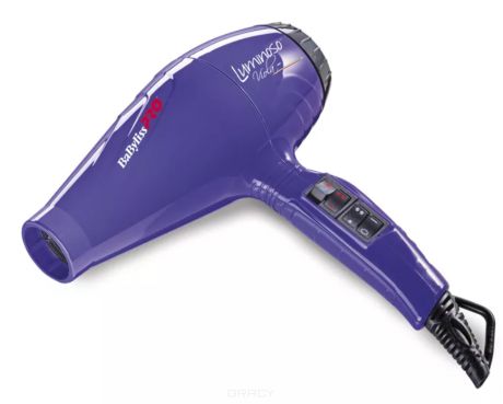 BabyLiss Pro Фен профессиональный Luminoso фиолетовый, BAB6350IPE
