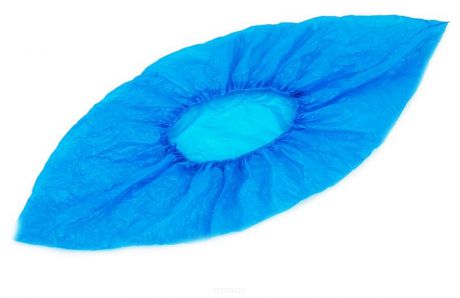 Igrobeauty Бахилы голубые текстурированные, 3,6 г, 50 пар