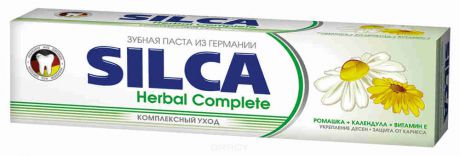 Silca Зубная паста Herbal Complete, 100 мл