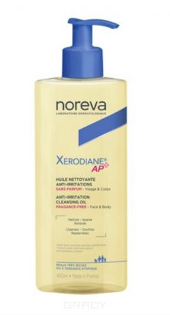 Noreva Очищающее липидовосстанавливающее масло без ароматизаторов Xerodiane AP+, 500 мл