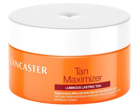 Lancaster Успокаивающий, увлажняющий гель для кожи тела, восстановление после загара для чувствительной кожи After Sun Tan Maximizer, 200 мл