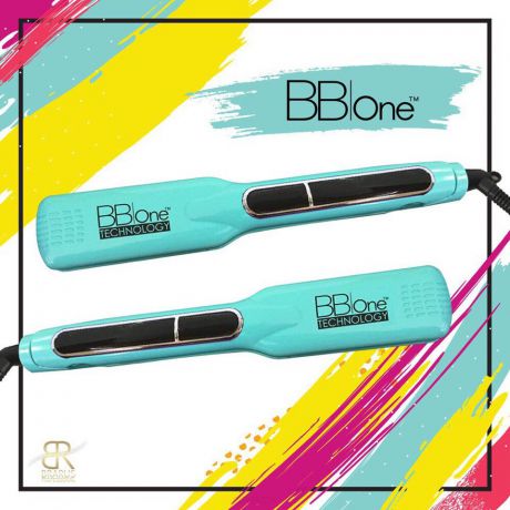 BB One Утюжок для волос с цифровым терморегулятором, 1 шт. Цвет: фиолетовый