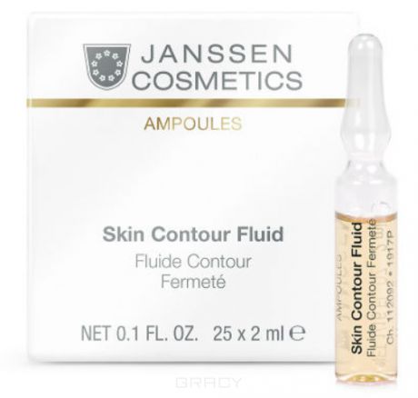 Janssen Anti-age лифтинг-сыворотка с пептидами стимулирующими синтез эластина Skin Contour Fluid, 7х2 мл