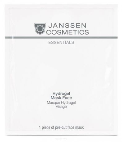 Janssen Укрепляющая гидрогель-маска для лица Hydrogel mask face, 3 шт