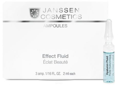 Janssen Ультраувлажняющая сыворотка с гиалуроновой кислотой Hyaluron Fluid, 3х2 мл