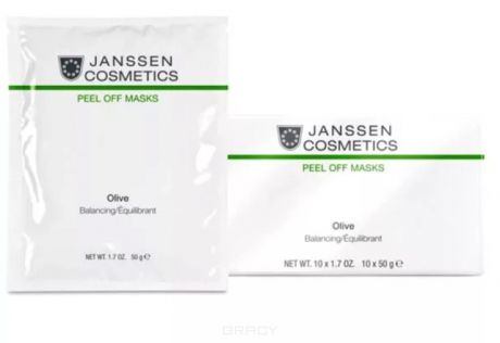Janssen Разглаживающая маска с экстрактом оливы Olive-Hydration, 30 гр