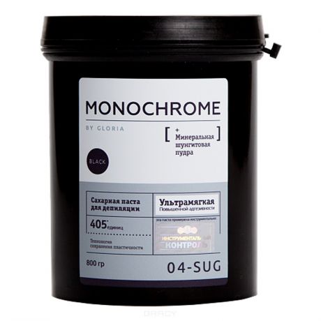 Monochrome Сахарная паста для депиляции ультрамягкая, 800 гр