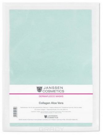Janssen Коллаген с алоэ (зеленый), 1 лист