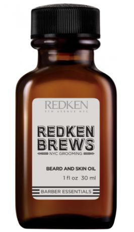 Redken Масло для бороды и кожи лица Brews Beard and Skin Oil, 30 мл