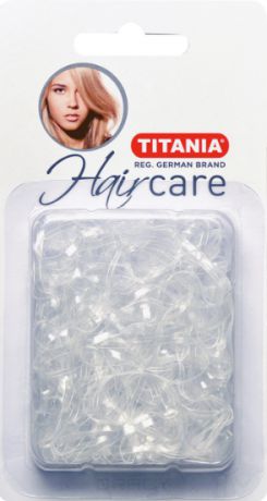 Titania Резинки силиконовые для причесок 150 шт/уп (2 цвета), 150 шт/уп, Белый