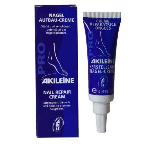 Akileine Восстанавливающий крем для ногтей PRO Nail Repair Cream, 10 мл