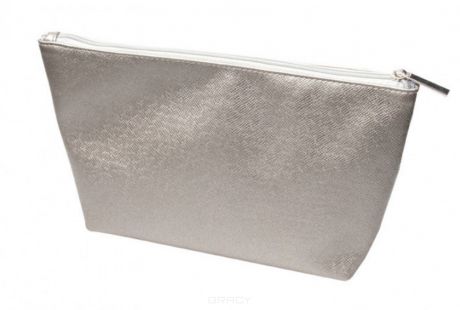 Titania Косметичка серый металлик 7758, 23х8,5х17 см