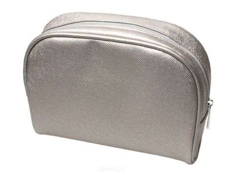 Titania Косметичка серый металлик 7759, 22х8х14 см