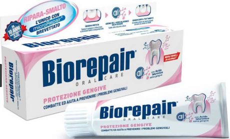 Biorepair Зубная паста для защиты десен Protezione Gengive, 75 мл