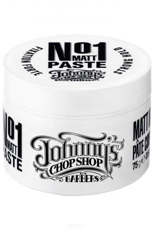 Johnny's Chop Shop Матирующая паста для волос сильной фиксации №1 Matt Paste, 75 г