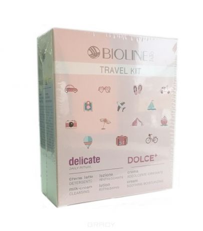 Bioline Дорожный набор для чувствительной кожи Delicate, 30/99/99 мл