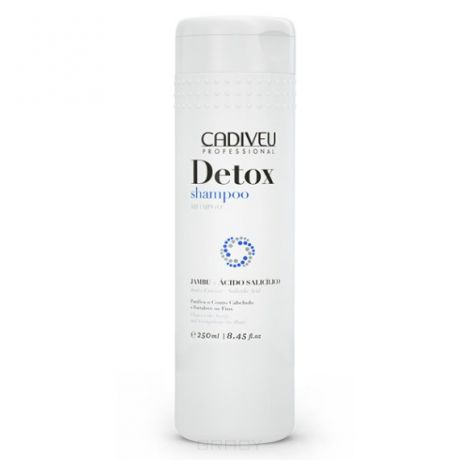 Cadiveu Professional Очищающий шампунь Detox Shampoo, 250 мл