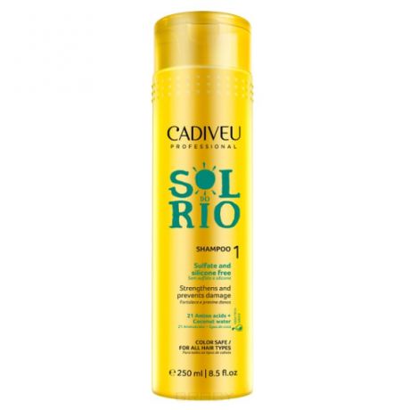 Cadiveu Professional Укрепляющий шампунь Sol do Rio Shampoo, 250 мл