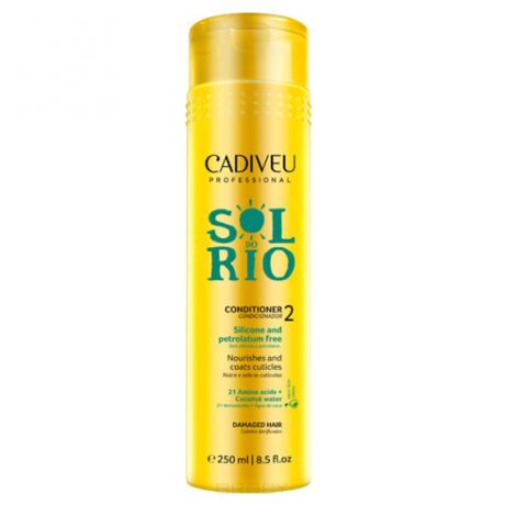 Cadiveu Professional Кондиционер для глубокого питания Sol do Rio Conditioner, 250 мл