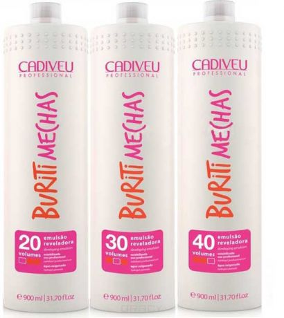 Cadiveu Professional Проявляющая эмульсия Buriti Mechas Clear Developer (1.8, 6, 9, 12%), 6 vol (1,8%), 90 мл