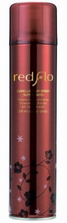 Flor de Man Лак для укладки волос с камелией "Редфло", суперфиксация Redflo Camellia Hair Spray - Super Hard, 300 мл