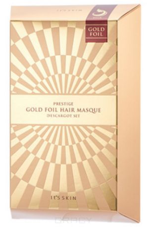 It's Skin Маска для волос "Дескарго Голд", восстанавливающая Prestige Gold Foil Hair Masque D'escargot, 40 г