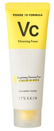 It's Skin Очищающая пенка "Пауэр 10 Формула", тонизирующая, Power 10 Formula Cleansing Foam VC, 120 мл